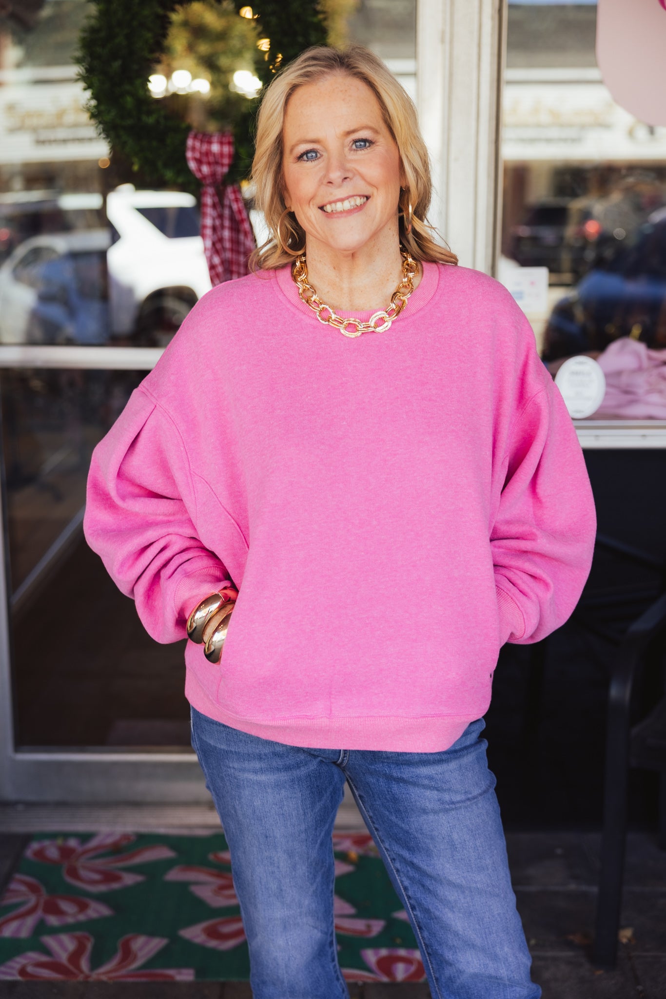 Pink Perfect Crewneck
